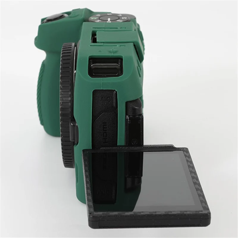 Skyddande hölje i mjuk silikon till Nikon Z30, kameraskal mot stötar - Grön