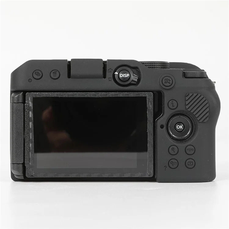 For Nikon Z30 Soft Silicone Protective Case Camera Anti-drop Cover - Black