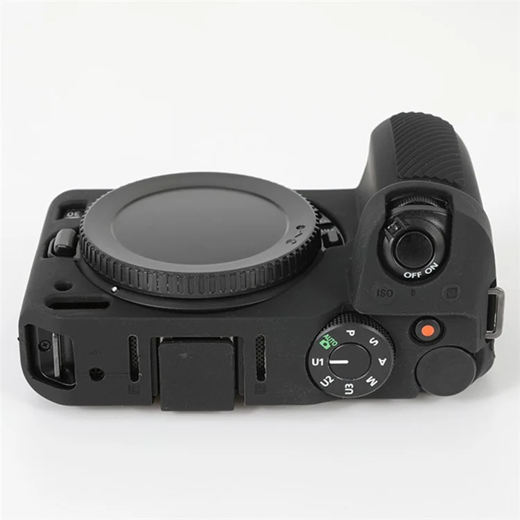 For Nikon Z30 Soft Silicone Protective Case Camera Anti-drop Cover - Black