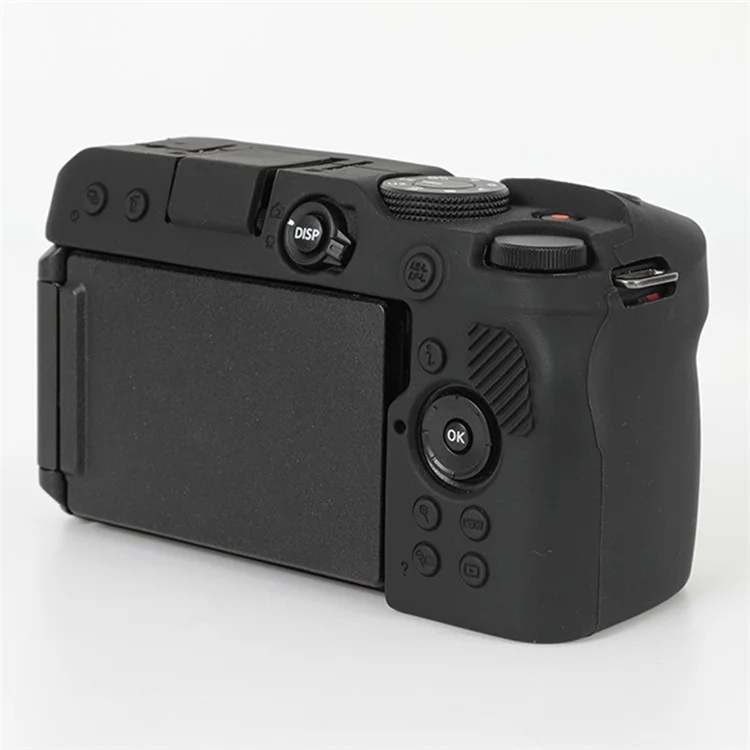 For Nikon Z30 Soft Silicone Protective Case Camera Anti-drop Cover - Black