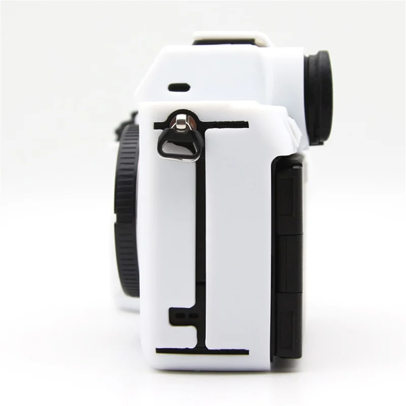 Pour Sony A7RV / A7R5 Came Anti-drop Couverture de Silicone Silicone - Blanc