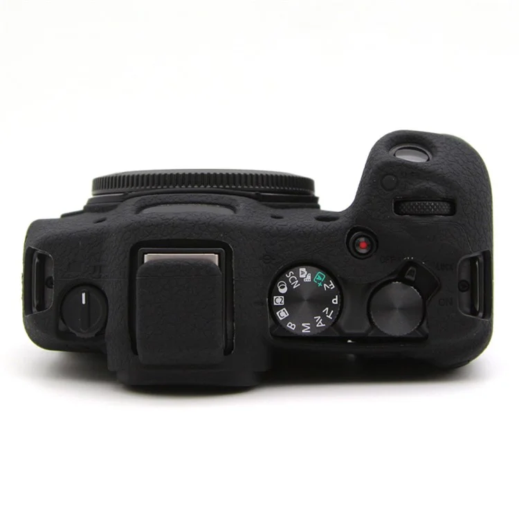 For Canon EOS R8 Dustproof Camera Protector Sleeve Silicone Case Drop Protection Cover - Black