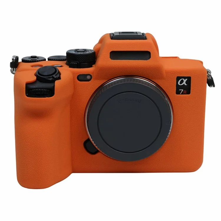 Für Sony A7R5 Silikonhülle Kameraschutzhülle Schutzhülle - Orange