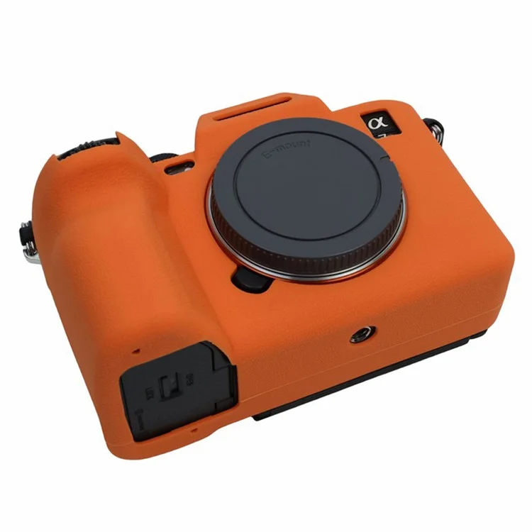Für Sony A7R5 Silikonhülle Kameraschutzhülle Schutzhülle - Orange