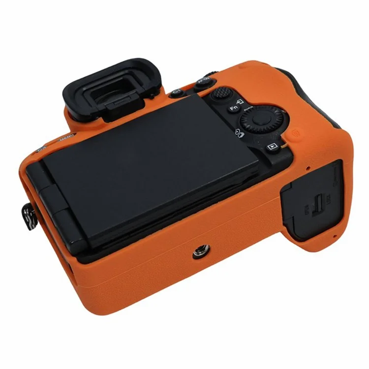 Für Sony A7R5 Silikonhülle Kameraschutzhülle Schutzhülle - Orange