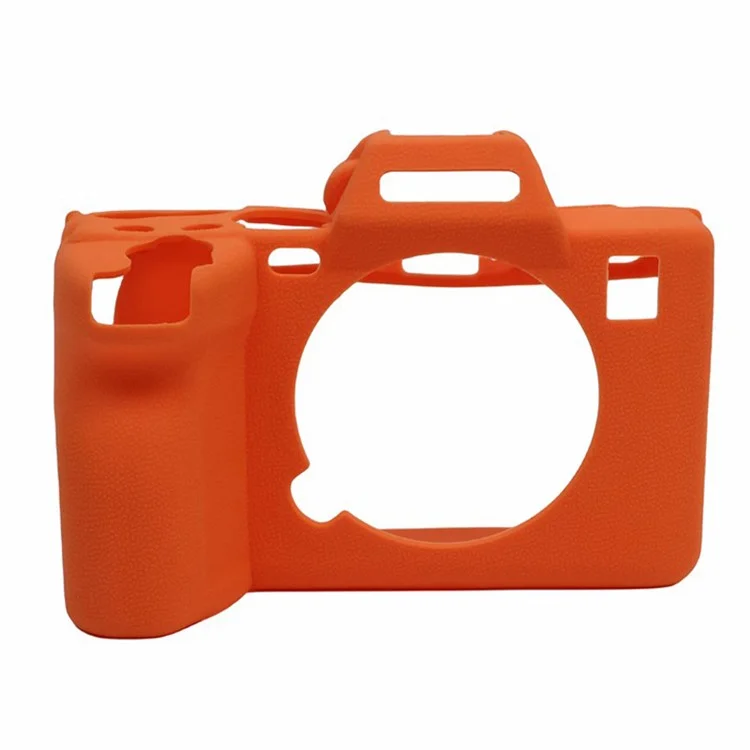 Für Sony A7R5 Silikonhülle Kameraschutzhülle Schutzhülle - Orange