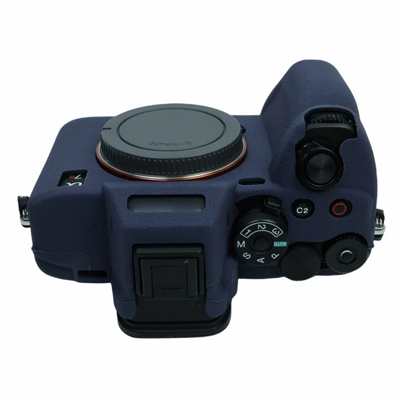 For Sony A7R5 / A7M5 Silicone Case Camera Protector Sleeve Protection Cover - Sapphire