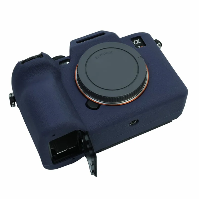 For Sony A7R5 / A7M5 Silicone Case Camera Protector Sleeve Protection Cover - Sapphire