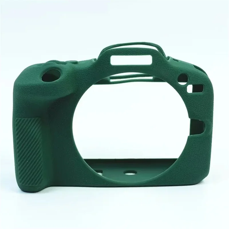 For Canon EOS R100 Camera Protector Sleeve Silicone Case Drop Protection Cover - Blackish Green