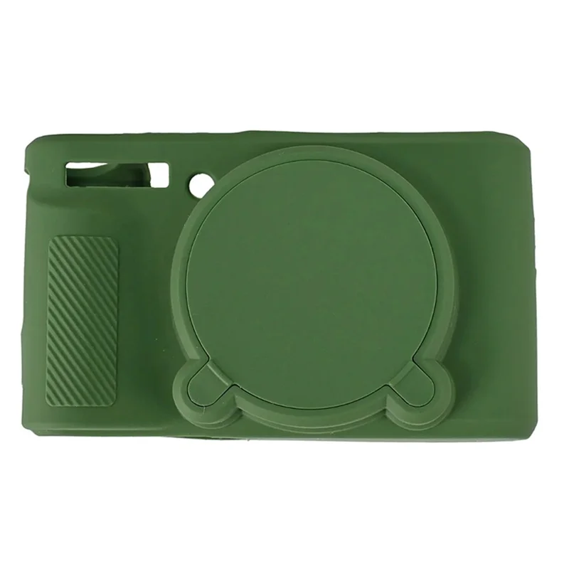 Per Canon SX740 / SX730 Custodia protettiva in silicone morbido Anti-caduta Copertura della fotocamera - Verde