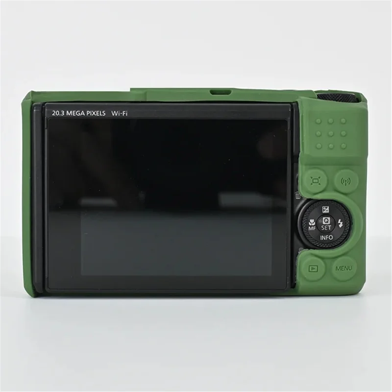 Per Canon SX740 / SX730 Custodia protettiva in silicone morbido Anti-caduta Copertura della fotocamera - Verde