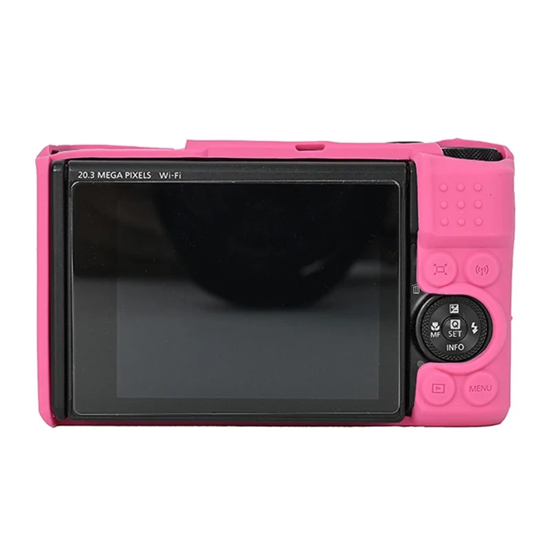 For Canon SX740 / SX730 Soft Silicone Protective Case Anti-drop Camera Cover - Rose