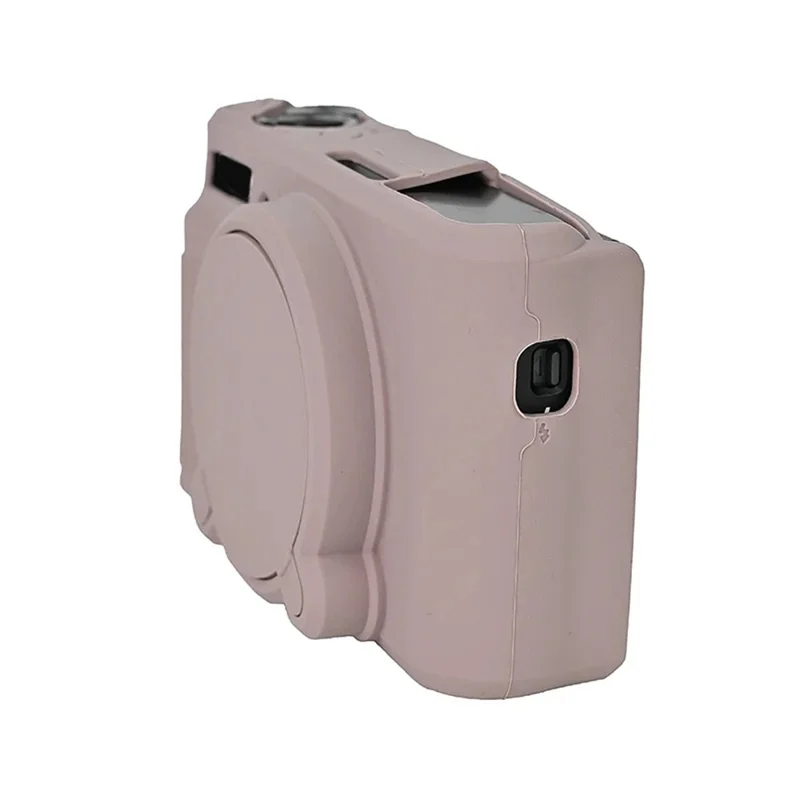 Para Canon SX740 / SX730 Capa Protetora de Silicone Macio Antideslizante - Cinza