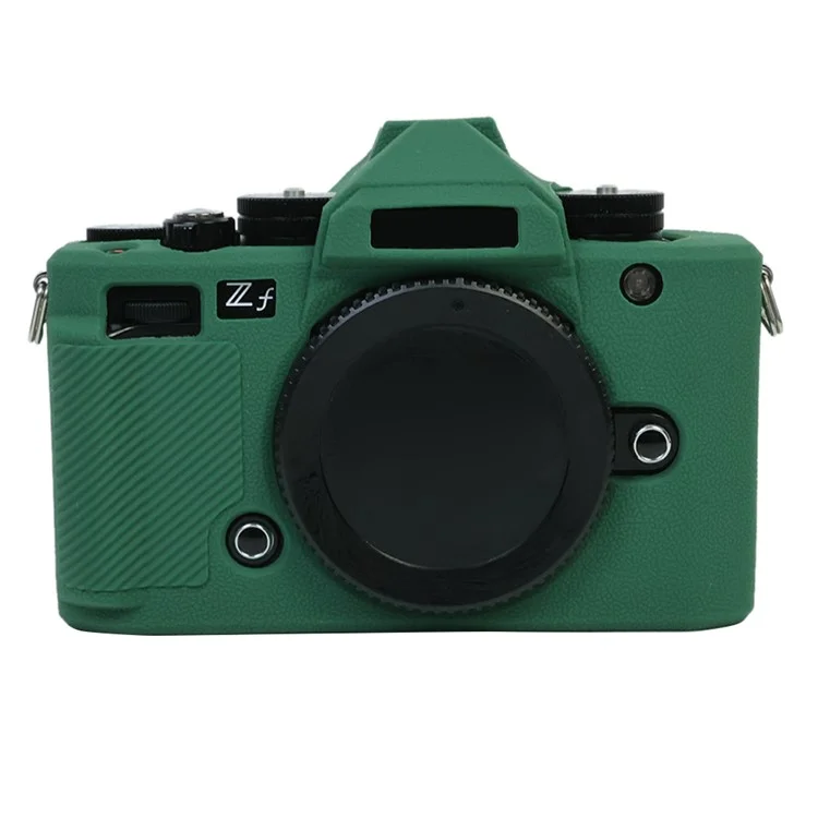 For Nikon Zf Soft Silicone Protective Case Anti-collision Camera Cover - Green