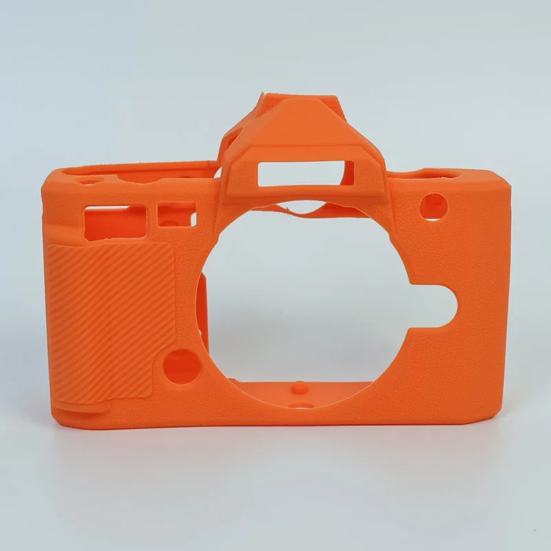 For Nikon Zf Soft Silicone Protective Case Anti-collision Camera Cover - Orange