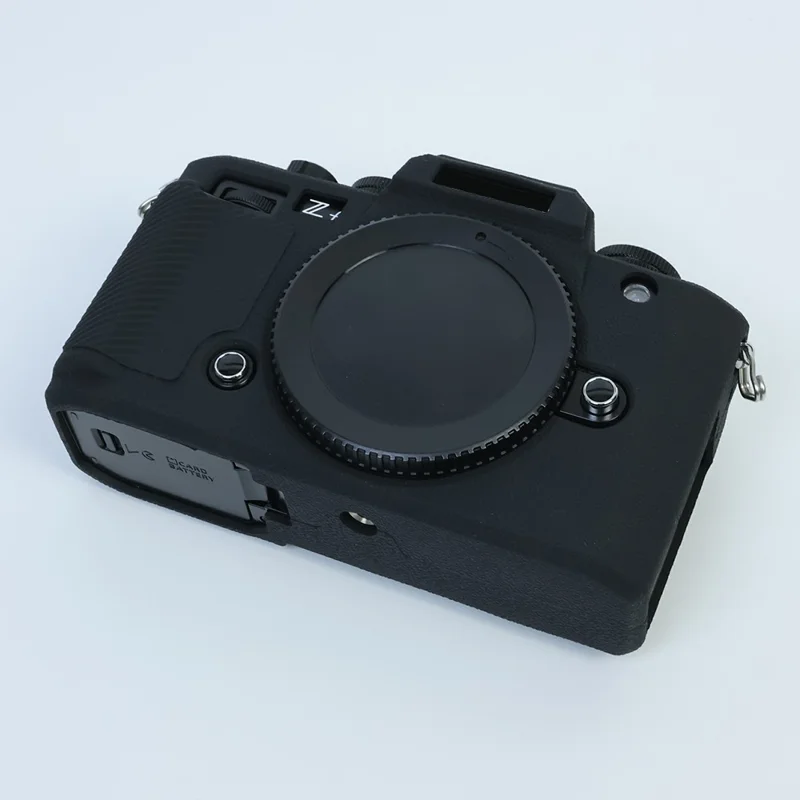 Skyddande mjuk silikonlåda till Nikon Zf, kameraskal med krockskydd - Svart