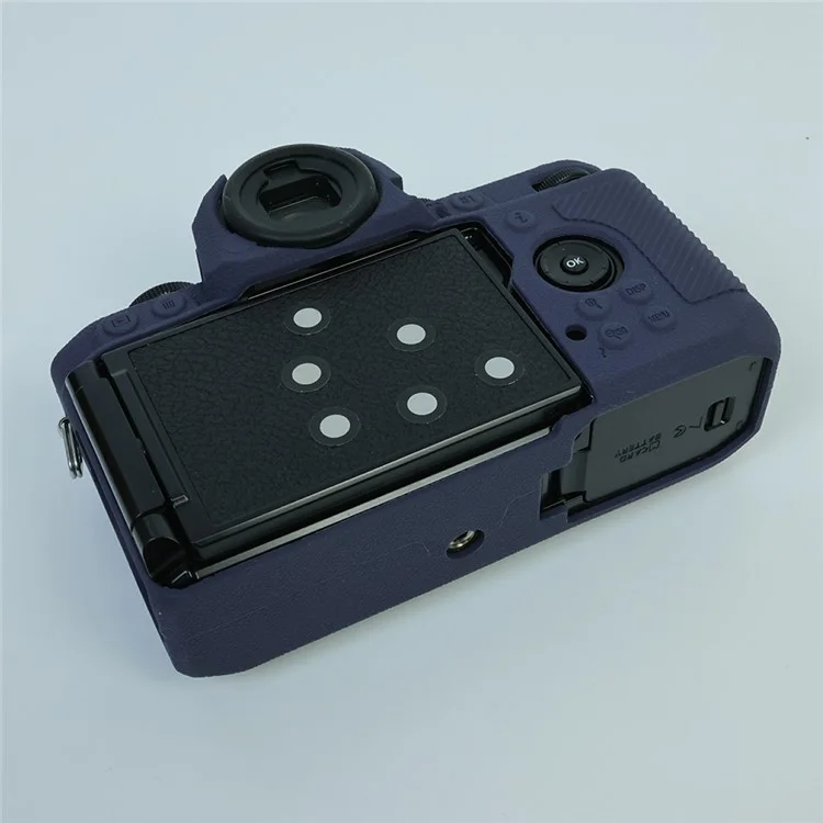 Para Nikon Zf Funda protectora de silicona suave Anticolis ión Cubierta de cámara - Azul