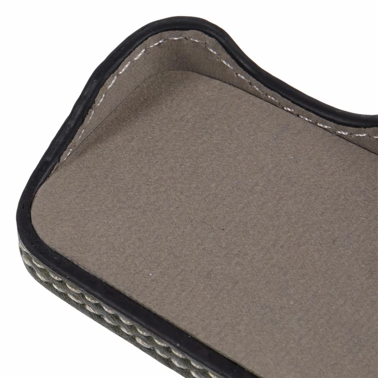For Canon R5 / R6 / R6 Mark II Protective PU Leather Half Camera Case Bottom Half-Body Protective Cover - Green