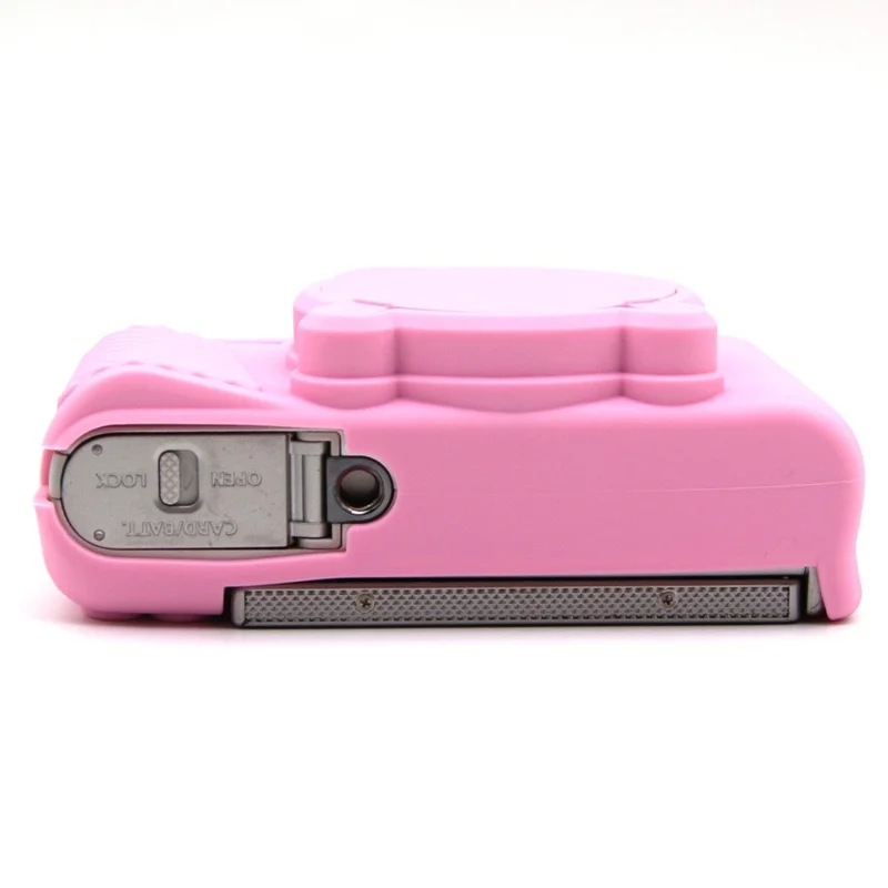 For Canon SX740 HS / SX730 HS Case Anti-Slip Silicone Camera Protective Cover - Pink