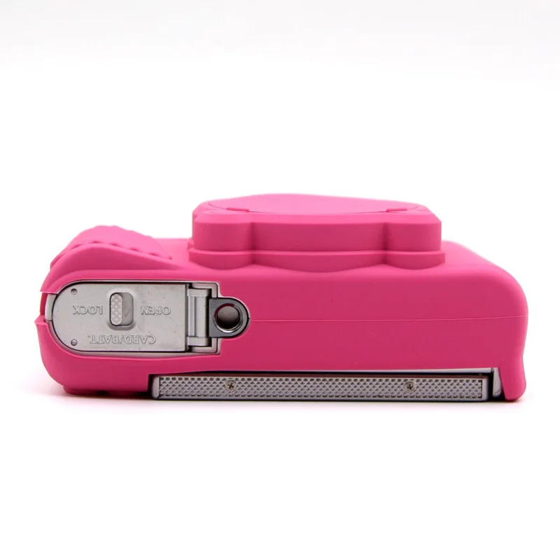 For Canon SX740 HS / SX730 HS Case Anti-Slip Silicone Camera Protective Cover - Rose