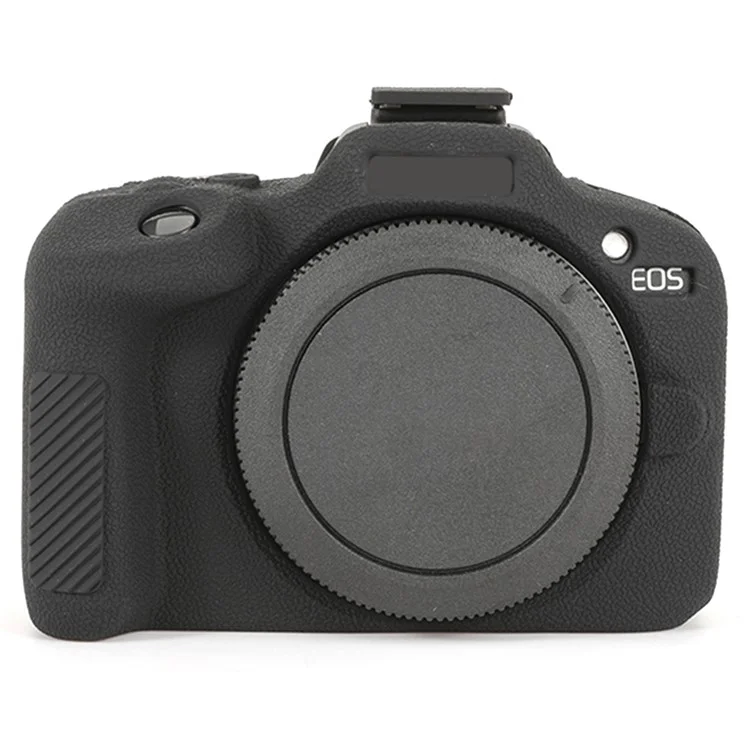 For Canon EOS R100 Case Soft Silicone Cover Anti-skid Camera Protective Shell - Black