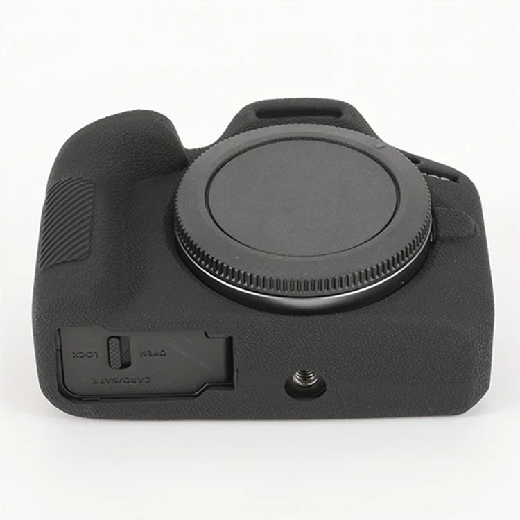 For Canon EOS R100 Case Soft Silicone Cover Anti-skid Camera Protective Shell - Black