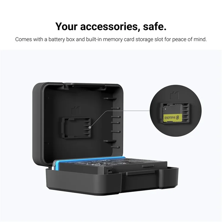 Bateria de Reposição de 1800mAh para Insta360 One X3, Acessório Sobressalente de Câmera de Ação