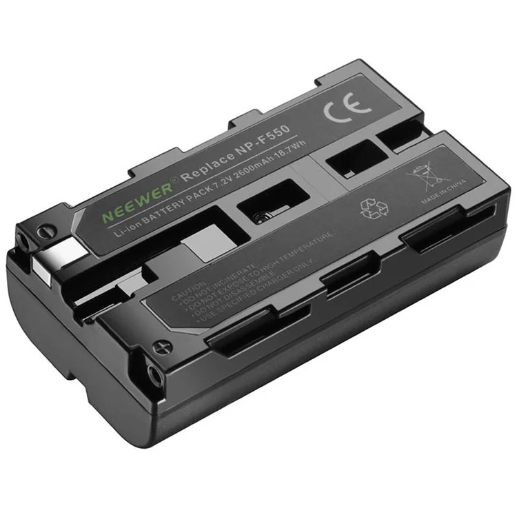 Neewer NW-576 Für Sony Camera Battery USB Ladegerät Dual Position Ladedock Mit 2 2600 Mah Np-f550-batterien