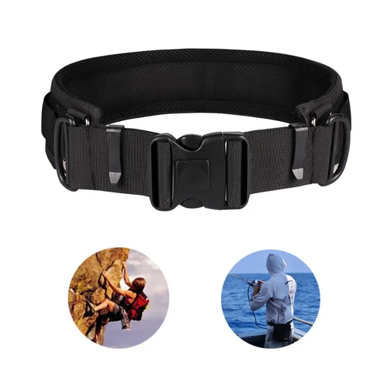 SLR Camera Fixed Belt Adjustable Photography Waistband Mountaineering Lens Bag Holder Hanging Strap