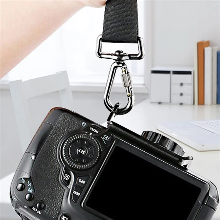 Correa para el hombro de la cámara para la cámara digital réflex de objetivo único DSLR Rapid Camera Soft Pad Neck Strap Belt