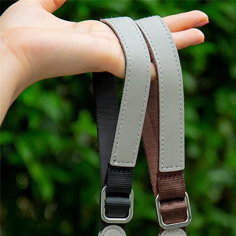 JN-GDII Quick Release Polyester Camera Carrying Strap 29-35cm Telescopic Wrist Strap - Black