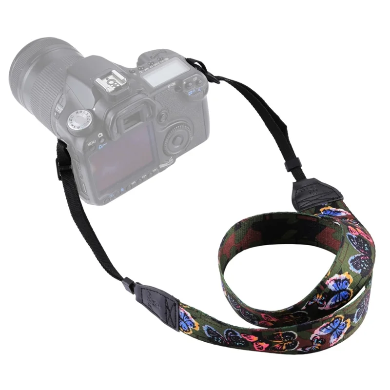 PULUZ PU6009 Ethnic Style Neck Rope for DSLR Camera Universal Anti Slip Shoulder Strap - PU6009A
