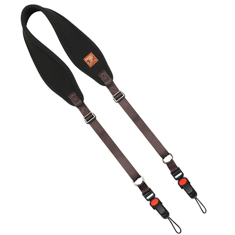 JN-FK Camera Nylon Carrying Strap Quick Release SLR Camera Neck Shoulder Strap Adjustable Rope