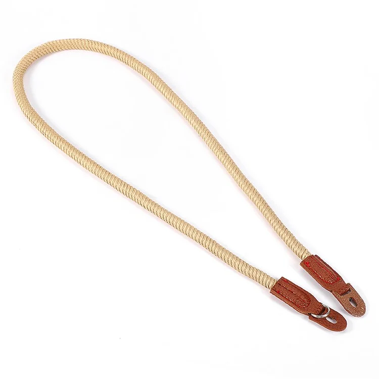 For Sony Leica Camera Wrist Strap Braided Quick Release Hand Strap Shoulder Strap - Khaki