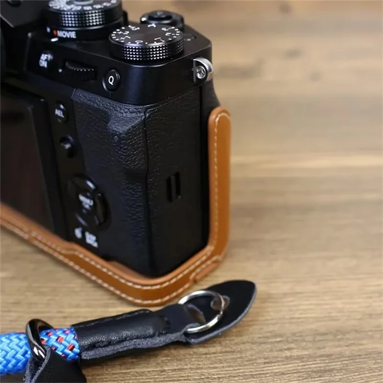 For Sony / Leica / Fujifilm Camera Wrist Strap Colored Nylon Braided Quick Release Hand Strap for Convenient Carrying - Green