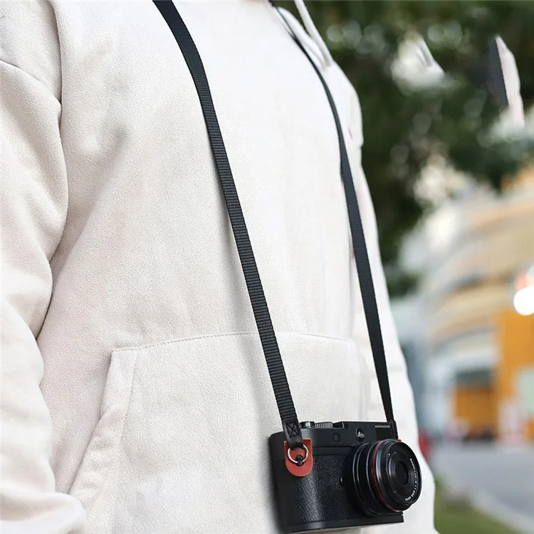 JN-KZ For Sony / Fujifilm XT3 / 2 Camera Shoulder Strap Quick Release Comfortable Slim Interchangeable Lens Digital Camera Sling Strap Neck-mounted Strap
