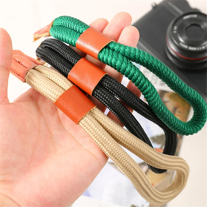 Dragonne pour appareil photo reflex Corde d'escalade - Vert