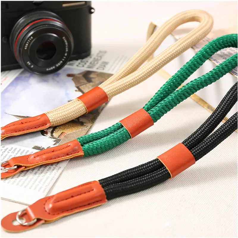Dragonne pour appareil photo reflex Corde d'escalade - Vert
