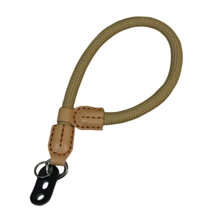 1.2 x 21cm Nylon-Kameratrageschlaufe für Sony Fuji Canon Nikon Panasonic Anti-Lost Safety Hand Strap - Khaki