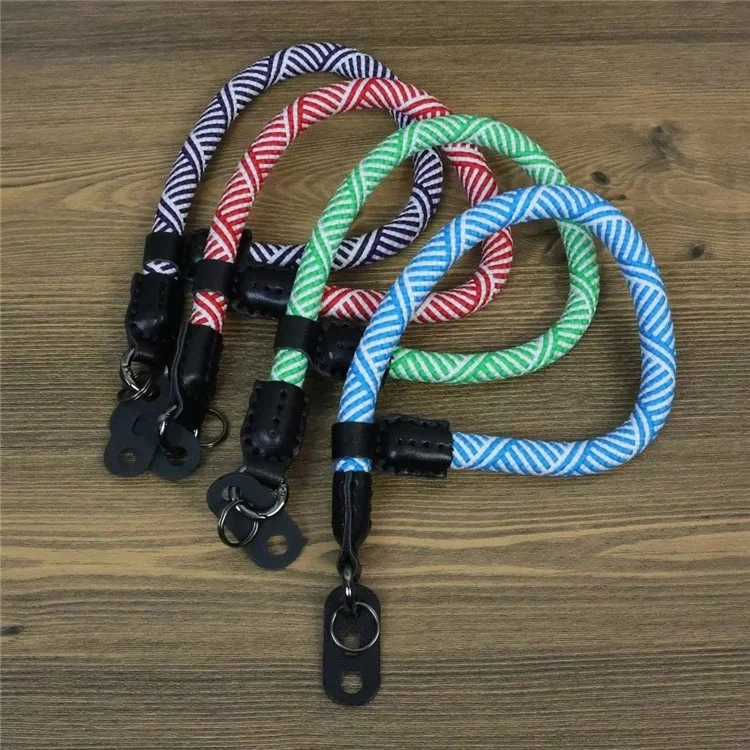 1.2 x 21cm Nylon Kamera-Gurt für Sony Fuji Canon Nikon Panasonic Anti-Lost Safety Hand Strap - Style J