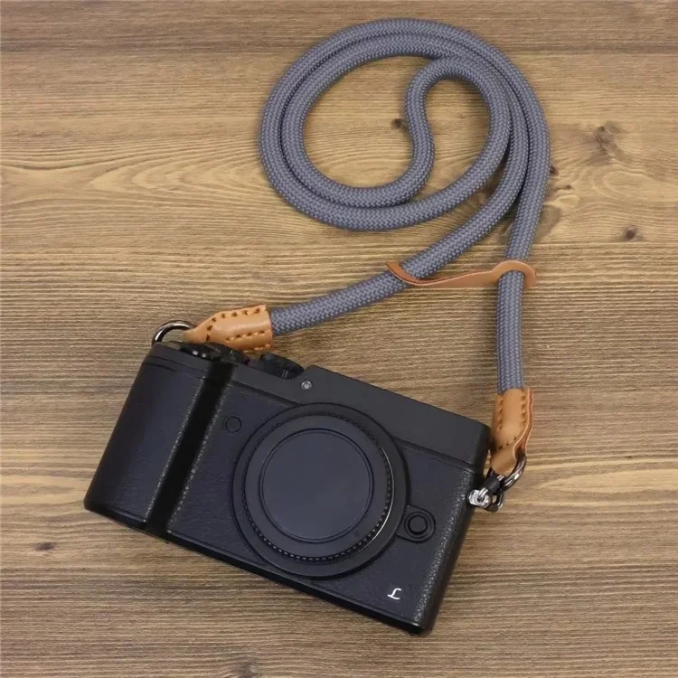For Sony / Fujifilm / Canon Camera Shoulder Strap Quick Release Comfortable Digital Camera Sling Strap Neck-mounted Strap - Azure Blue