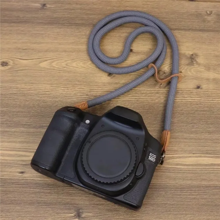 For Sony / Fujifilm / Canon Camera Shoulder Strap Quick Release Comfortable Digital Camera Sling Strap Neck-mounted Strap - Azure Blue