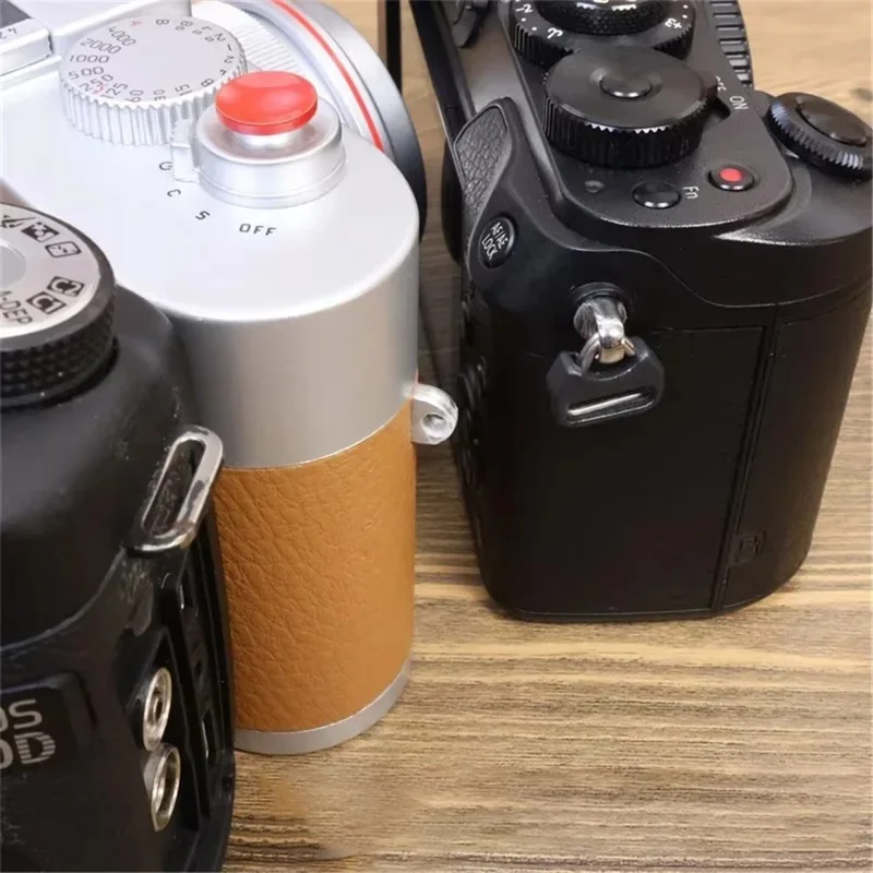 For Sony / Fujifilm / Canon / Panasonic Camera Shoulder Strap Quick Release Slim Sling Strap Neck-mounted Strap - Khaki