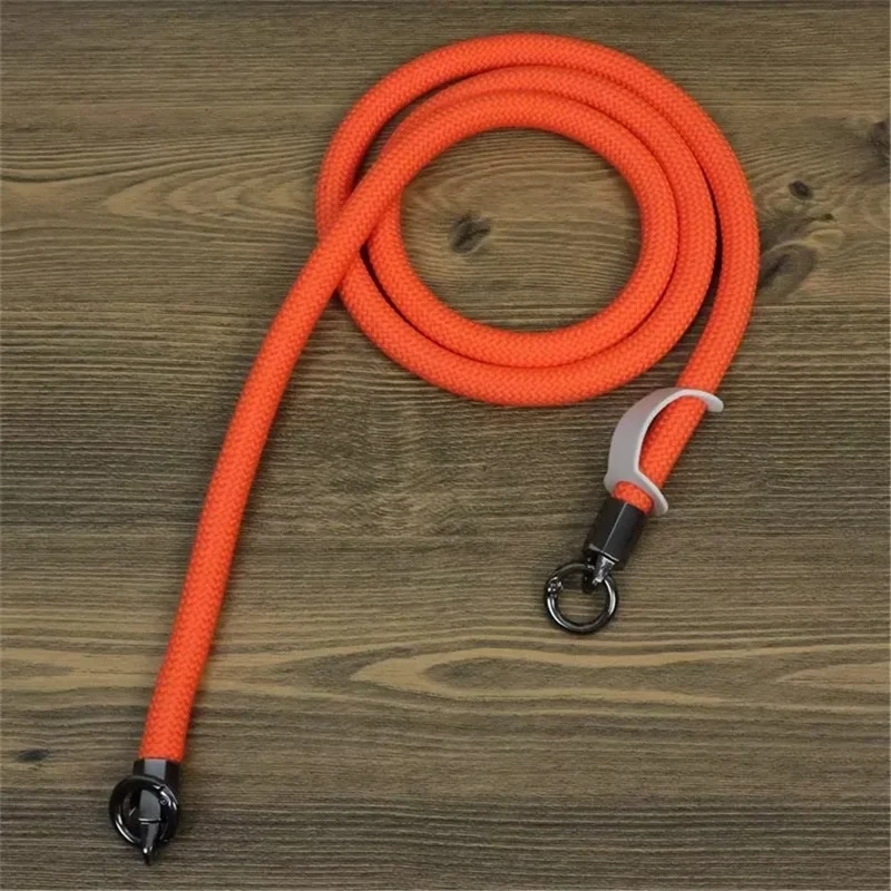 For Sony / Fujifilm / Canon / Panasonic Camera Shoulder Strap Quick Release Slim Sling Strap Neck-mounted Strap - Orange