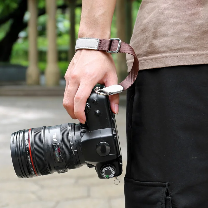 JN GD Nylon-Handschlaufe für Sony, Canon, Fuji, Nikon Kamera-Handgriff - Schwarz