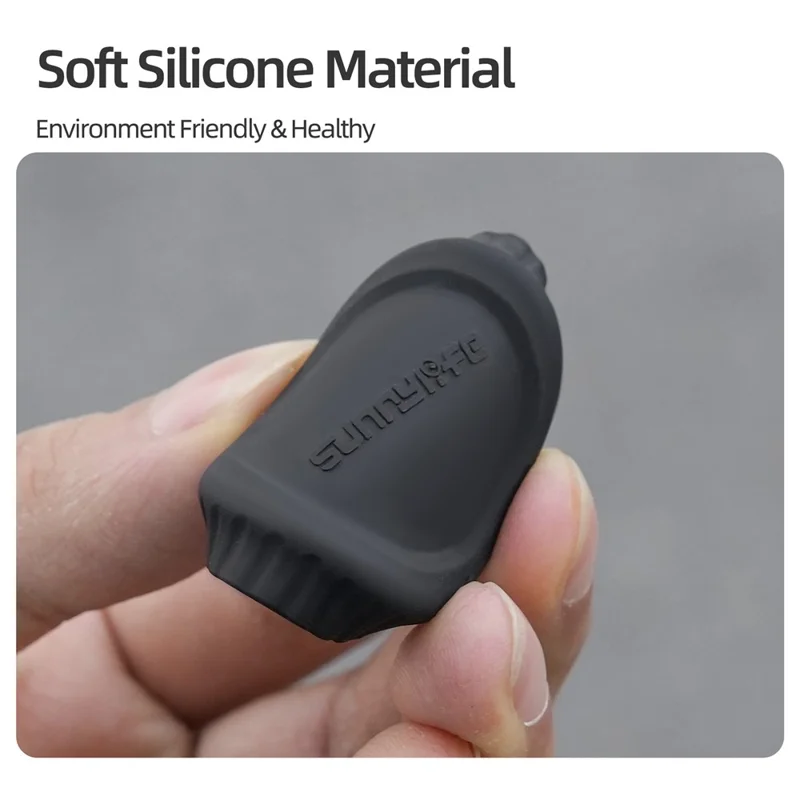 SUNNYLIFE OA6-BHT133 For DJI Osmo Action 6 Camera Lens Protector Silicone Cover Anti-Drop Camera Accessory