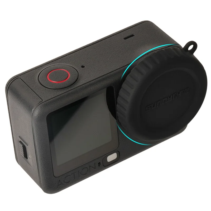 SUNNYLIFE OA6-BHT133 For DJI Osmo Action 6 Camera Lens Protector Silicone Cover Anti-Drop Camera Accessory