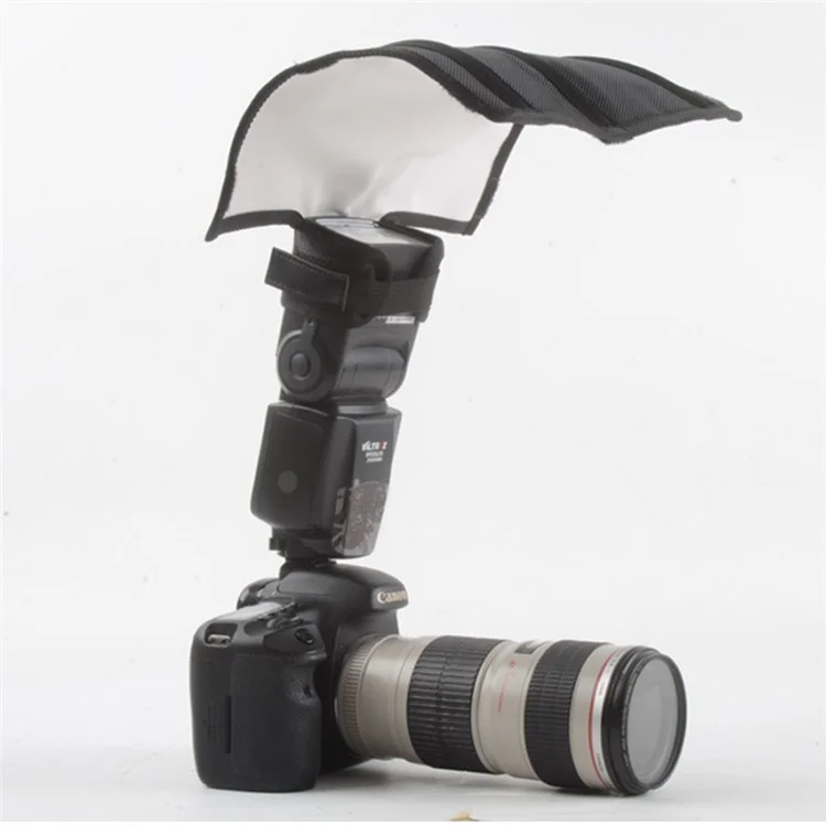 Универсальный складываемый флэш-отражатель-диффузор Speedlite Softbox для Canon Nikon Sony Yongnuo Pentax