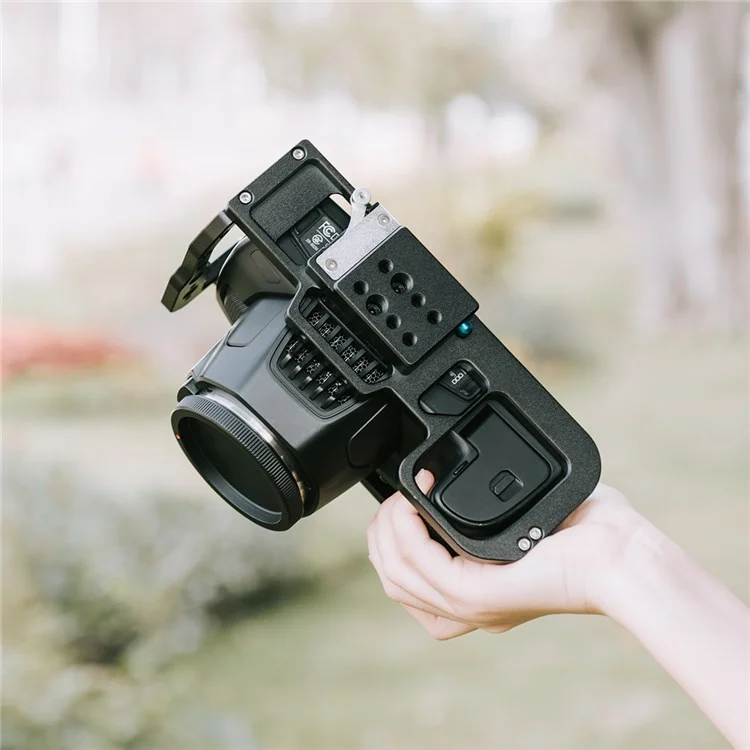 Yelangu C9 Für BMPCC 4K/6K Camera Aviation Aluminium Full Camera Cage Protective Frame