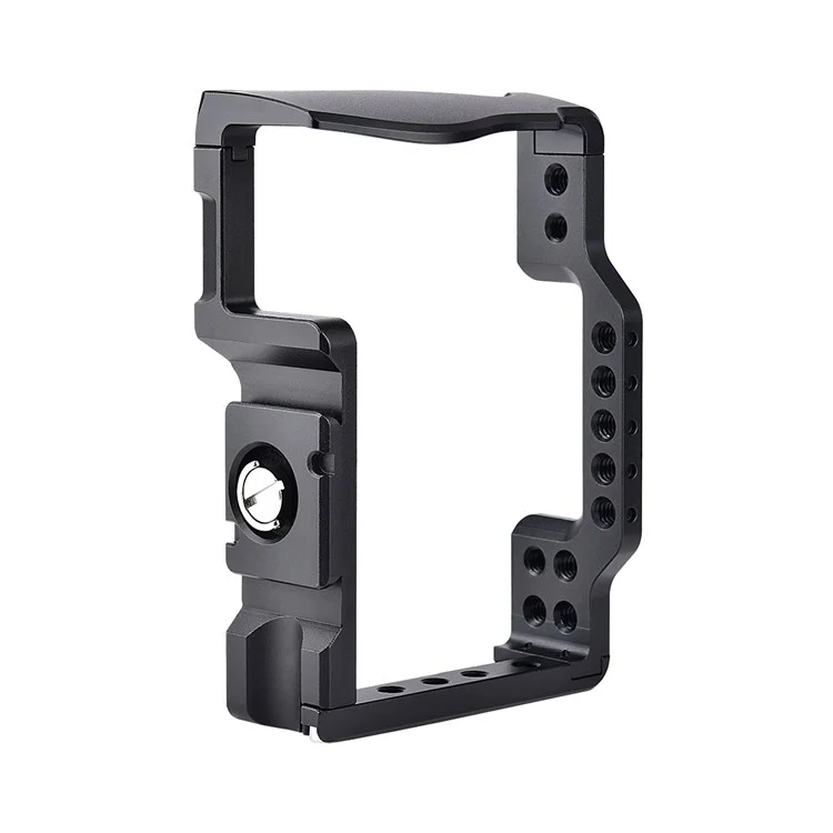 Jaula de Marco de Aluminio de Aviación Yelangu C6-B Para Sony A6000/A6300/A6400/A6500 Cubierta de Protección de la Base de la Placa de Liberación Rápida Con Accesorios de Cámara Adaptador de Zapatillas Frías